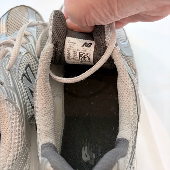 New Balance 530 Grey Matter Silver Metallic 8.5 W 7 M - Picture 4 of 5